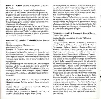 CD Various: Tribù Italiche - Campania