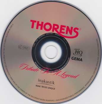 CD Various: Tribute To A Legend – Thorens TD 124 DD 434101