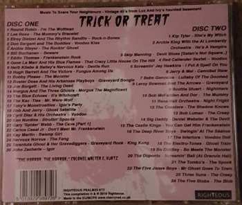 2CD Various: Trick Or Treat (Music To Scare Your Neighbours - Vintage 45’s From Lux And Ivy’s Haunted Basement) 107156