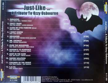 CD Various: Just Like ... A Tribute To Ozzy Osbourne 447068