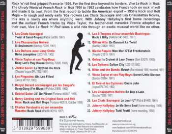CD Various: Vive Le Rock 'n' Roll - The Unruly World Of French Rock 'n' Roll 1956 To 1962 262870