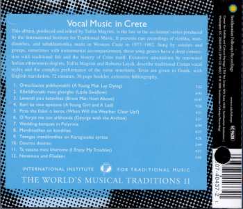 CD Various: Vocal Music In Crete 244514