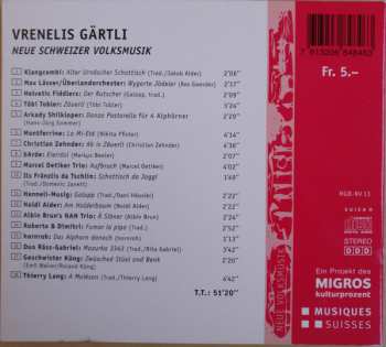 CD Various: Vrenelis Gärtli (Neue Schweizer Volksmusik) 407737