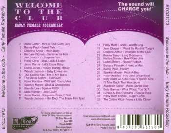 CD Various: Welcome To The Club - Early Female Rockabilly 309401