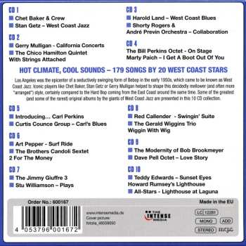 10CD/Box Set Various: West Coast Jazz 460524
