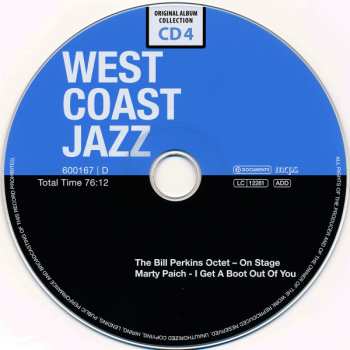 10CD/Box Set Various: West Coast Jazz 460524