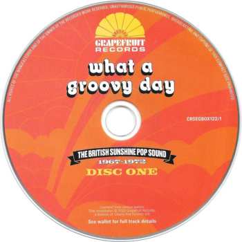 3CD Various: What A Groovy Day (The British Sunshine Pop Sound 1967-1972) 446050
