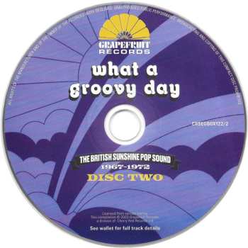 3CD Various: What A Groovy Day (The British Sunshine Pop Sound 1967-1972) 446050
