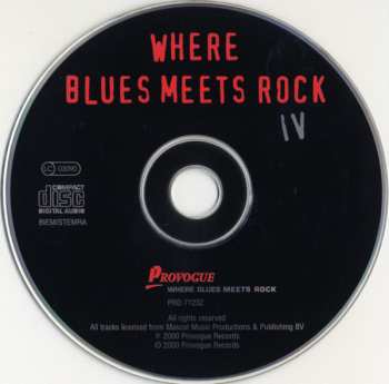 CD Various: Where Blues Meets Rock IV 40141