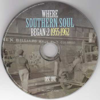 2CD Various: Where Southern Soul Began: 2 1955-1962 538128