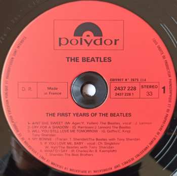 4LP/Box Set Various: First Years Of Who, Cream, Procol Harum, Beatles