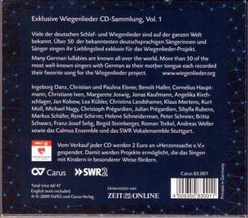 CD/Box Set Various: Wiegenlieder (Exklusive Wiegenlieder CD-Sammlung, Vol. 1) 123578