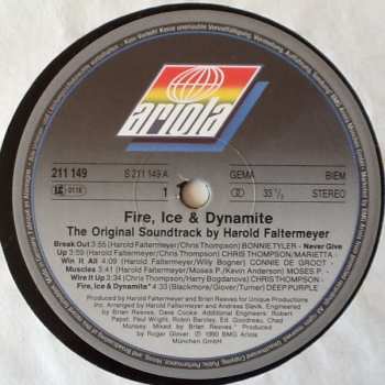 LP Various: Willy Bogner's Fire, Ice & Dynamite - The Original Soundtrack
