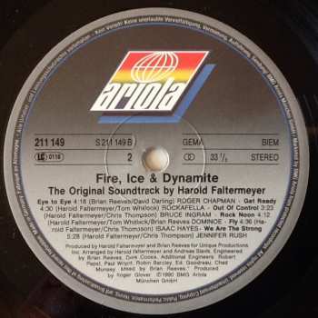 LP Various: Willy Bogner's Fire, Ice & Dynamite - The Original Soundtrack
