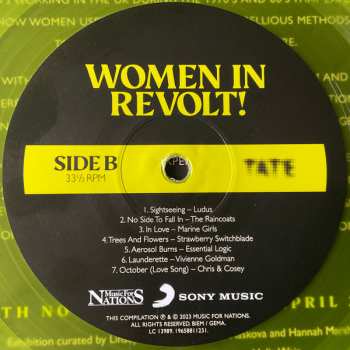 LP Various: Women In Revolt! Underground Rebellion In British Music — 1977-1985 CLR | LTD 531819
