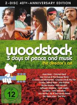 2DVD Various: Woodstock: 3 Days Of Peace And Music: The Director's Cut 179874