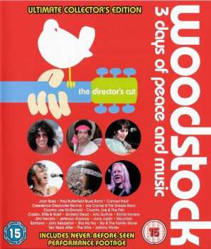 2Blu-ray Various: Woodstock 3 Days Of Peace And Music: The Director's Cut - Ultimate Collector's Edition 40744