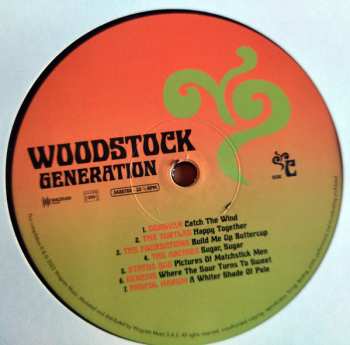 2LP Various: WOODSTOCK GENERATION The Finest Selection Of Woodstock Spirit Music 446080