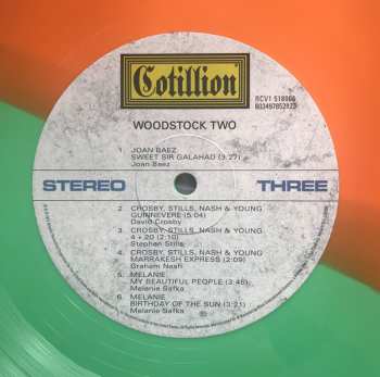 2LP Various: Woodstock Two CLR 40752
