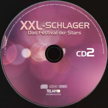 3CD Various: XXL-Schlager (Das Festival Der Stars) 515461