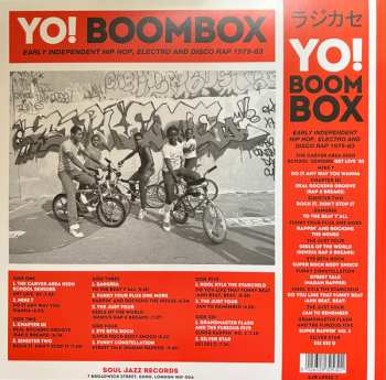 3LP/SP Various: Yo! Boombox (Early Independent Hip Hop, Electro And Disco Rap 1979-83) LTD 451305
