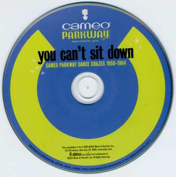 CD Various: You Can't Sit Down (Cameo Parkway Dance Crazes 1958-1964) 476029