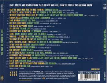 CD Various: You Gave Me Reason To Live (Southern And Deep Soul From Louisiana) 109973