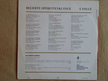 LP Various: Zauber der Operette - Beliebte Operettenklänge 3. Folge 366374