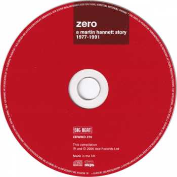 CD Various: Zero (A Martin Hannett Story 1977-1991) 295453