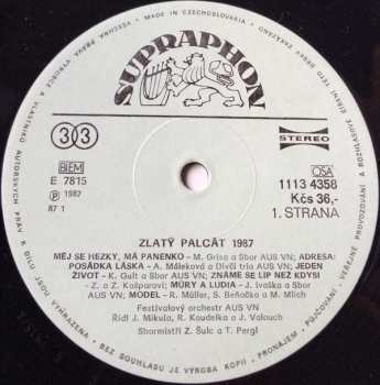 LP Various: Zlatý Palcát '87 390110