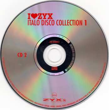 3CD Various: I Love ZYX Italo Disco Collection 1 335306