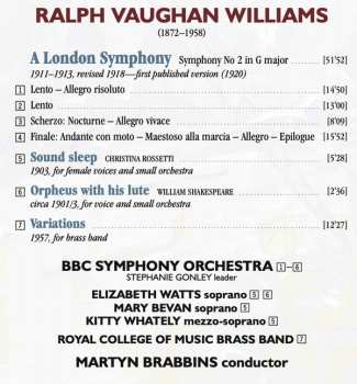 CD Ralph Vaughan Williams: A London Symphony And Other Works 460040