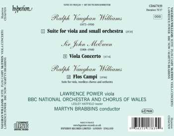 CD Ralph Vaughan Williams: Flos Campi • Suite For Viola And Small Orchestra • Viola Concerto 462039