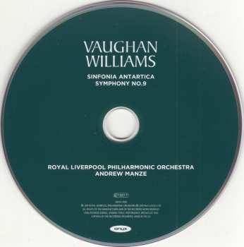 CD Ralph Vaughan Williams: Symphony No.7 'Antarctica' / Symphony No.9 473330