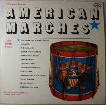 LP Velký Dechový Orchestr Supraphonu: The Most Famous American Marches 368209
