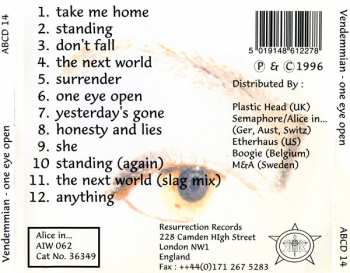 CD Vendemmian: One Eye Open 295428