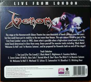 CD Venom: Live From The Hammersmith Odeon Theatre 262583