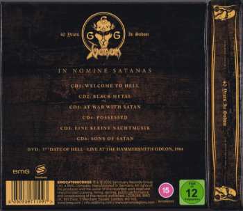 6CD/DVD/Box Set Venom: In Nomine Satanas 388226