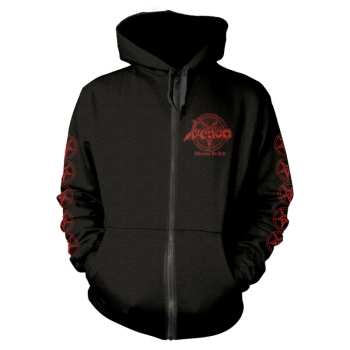 Merch Venom: Mikina Se Zipem Welcome To Hell (red)