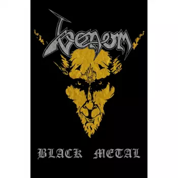 Textilní Plakát Black Metal
