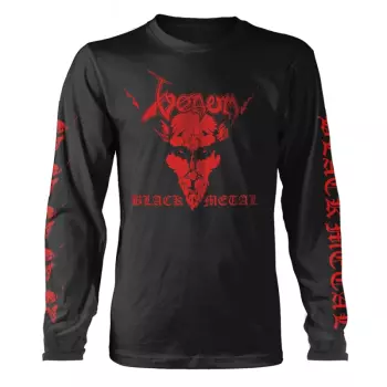 Tričko S Dlouhým Rukávem Black Metal (red)