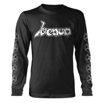 Merch Venom: Tričko S Dlouhým Rukávem Logo Venom (white)