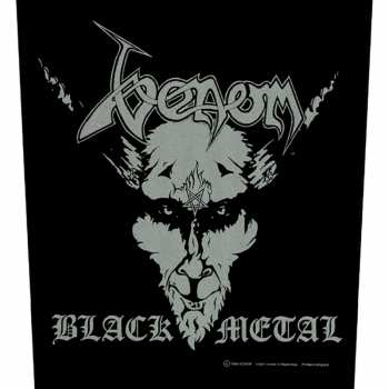 Merch Venom: Zádová Nášivka Black Metal