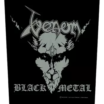 Zádová Nášivka Black Metal