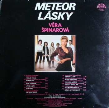 LP Věra Špinarová: Meteor Lásky 97691