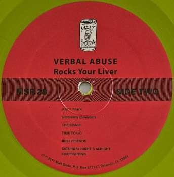 LP Verbal Abuse: Rocks Your Liver CLR