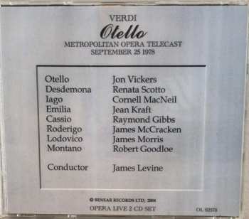 2CD Giuseppe Verdi: Otello 525969