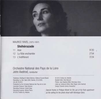 CD Véronique Gens: Herminie / Les Nuits D'été / Shéhérazade 321620