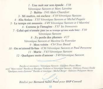 CD Véronique Sanson: Comme Ils L'imaginent... 537026