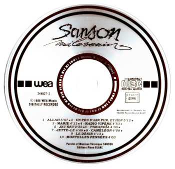 CD Véronique Sanson: Moi, Le Venin